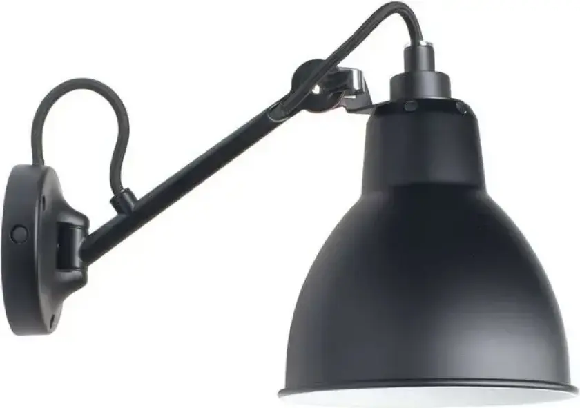 104 Vegglampe Svart