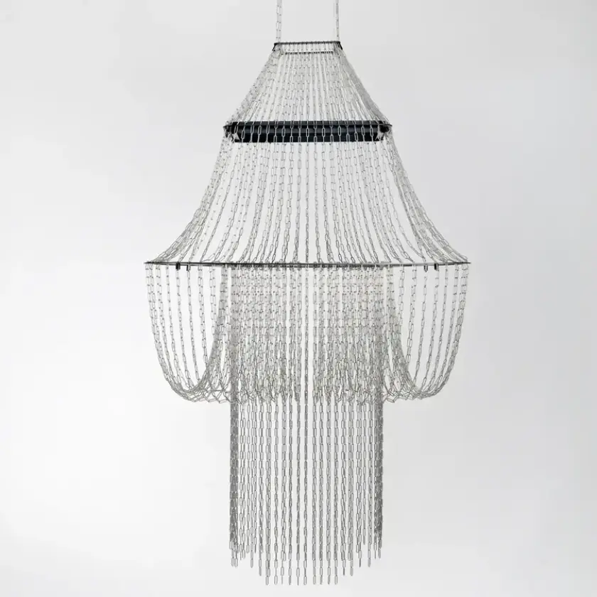 Lampe C Pendel Black/Stainless Steel