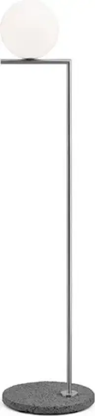 IC F1 utelampe, stål/marmor –