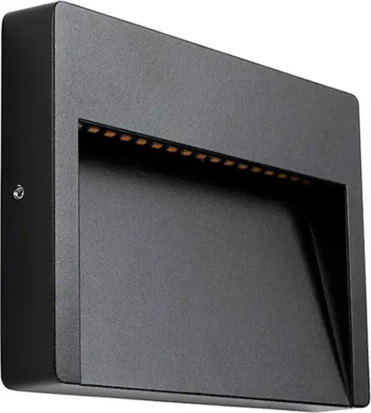 Hyperion 7,5W Utendørs Vegglampe Svart Ares