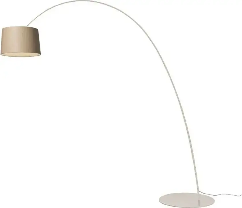 Twiggy Elle Wood Gulvlampe Greige
