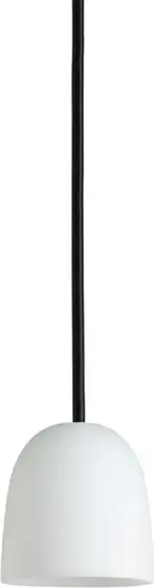 Super 90 Pendel Opal/Svart Ledning