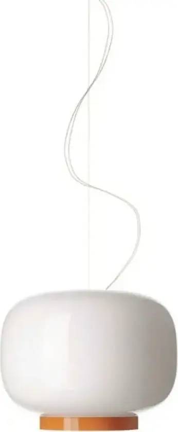 Chouchin 1 Reverse LED-hengelampe, hvit/oransje