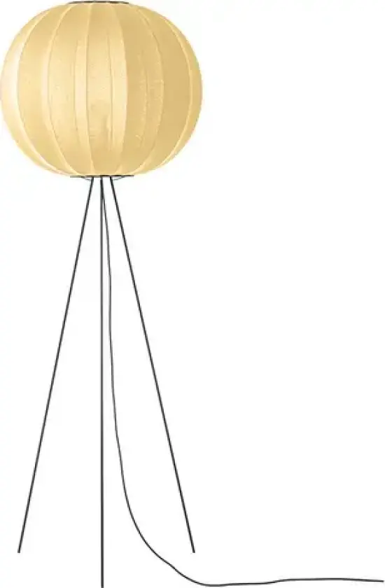 Knit-Wit 60 Round Gulvlampe Høy Sunrise