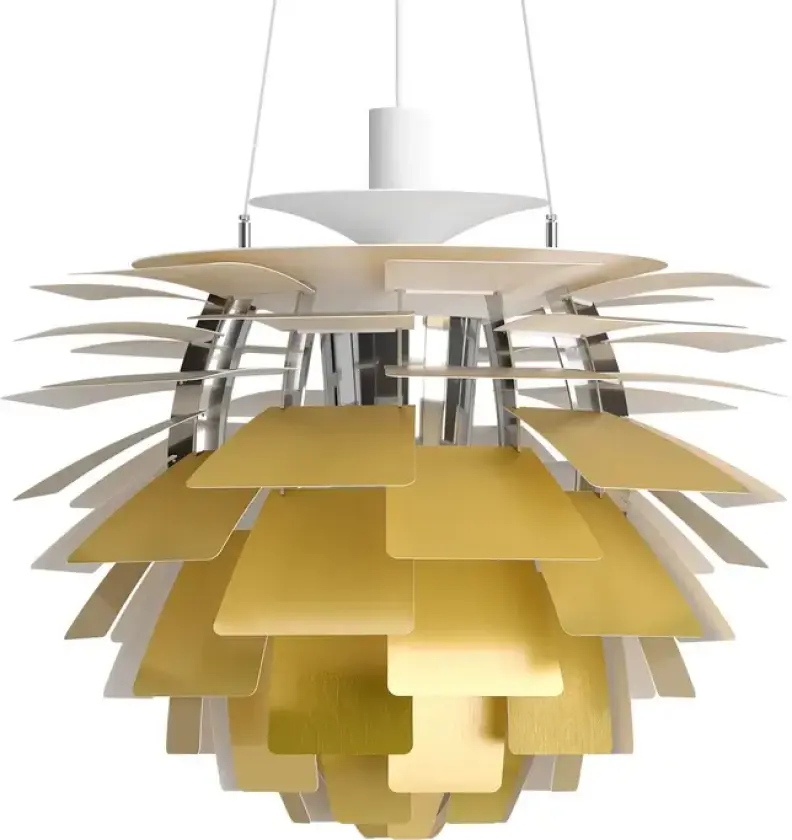 Bilde av PH Artichoke V4 hengelampe, messing, Ø 60 cm