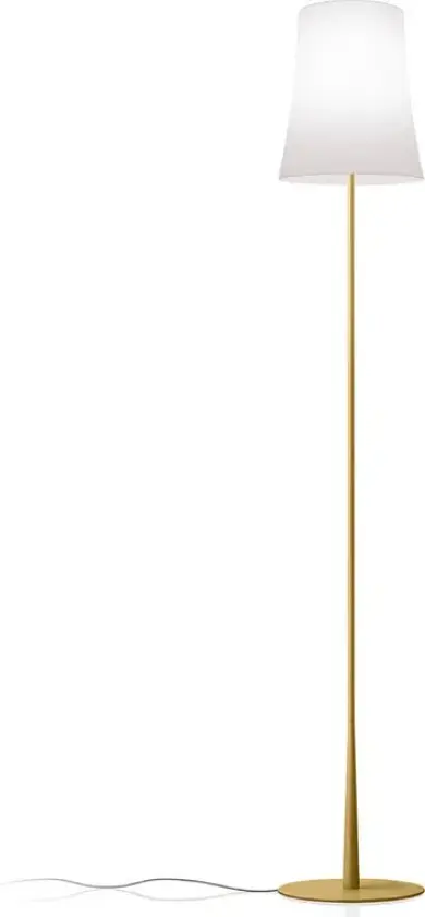 Birdie Easy Reading Gulvlampe Yellow