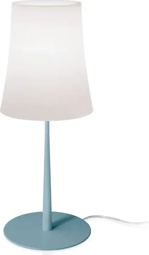 Birdie Easy Grande Bordlampe Light Blue