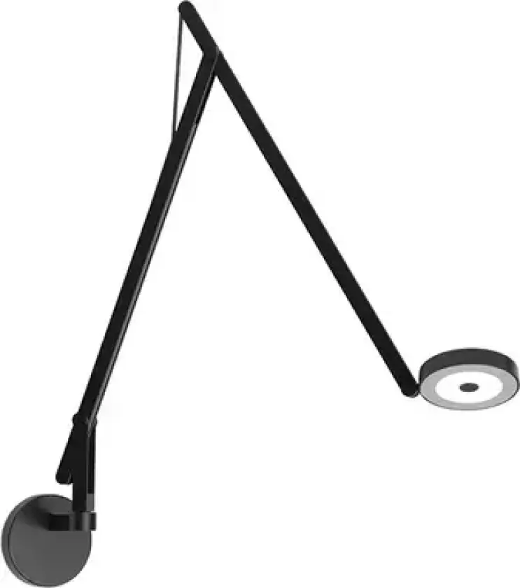 String W2 vegglampe TW Matt Black/Black