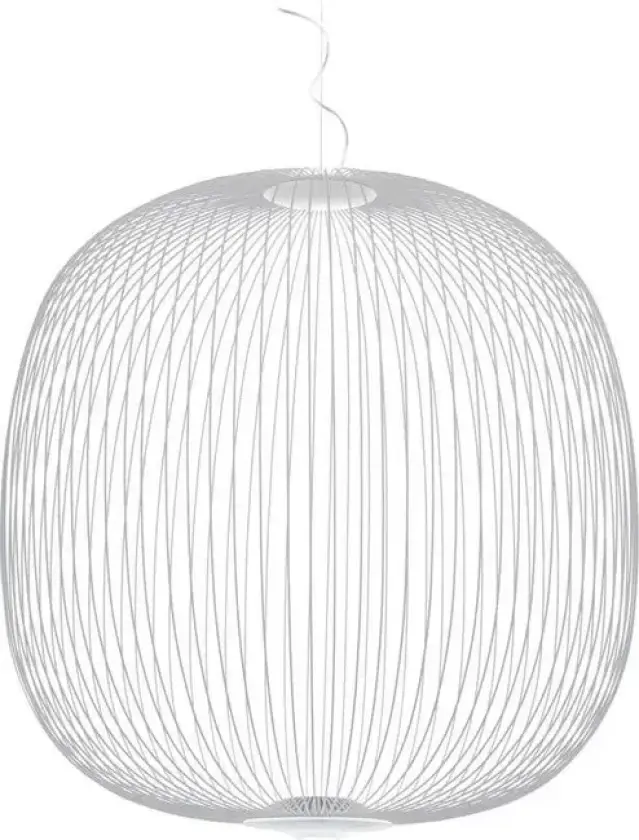 Spokes 2 Large LED Pendel Dimmbar Hvit