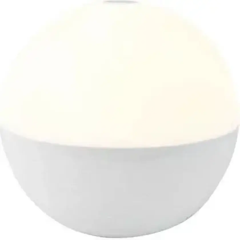 Alba LED-batteridrevet bordlampe hvit dimbar IP44