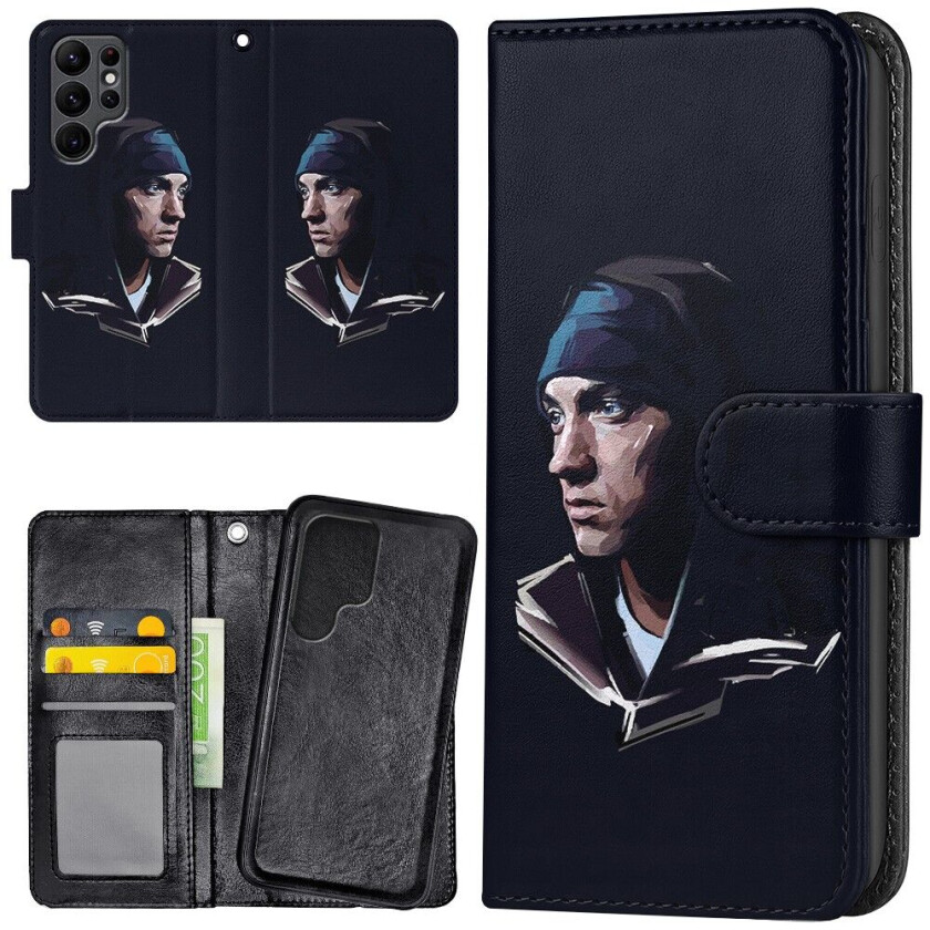 Samsung Galaxy S24 Ultra - Lommebok Deksel Eminem