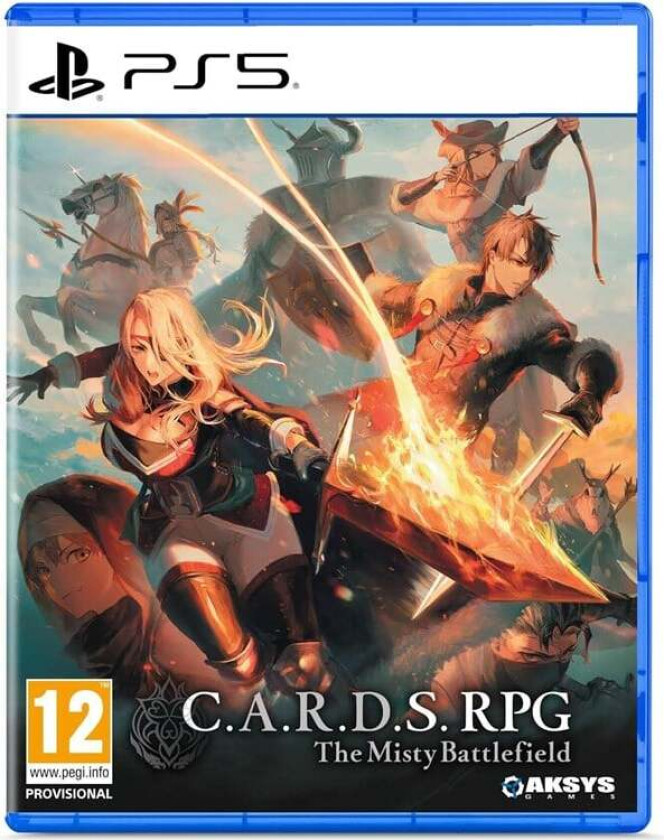 C.A.R.D.S. RPG: The Misty Battlefield (Total Warfare Edition) - Sony PlayStation 5 - Turbasert