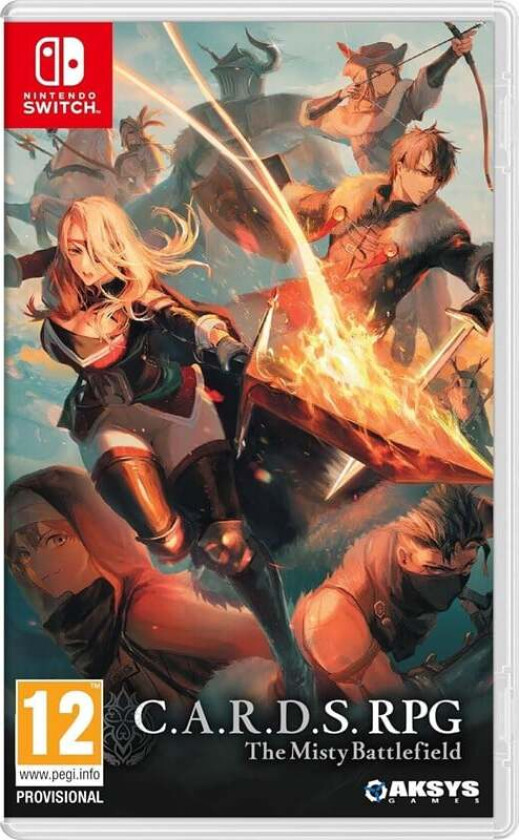 C.A.R.D.S. RPG: The Misty Battlefield (Total Warfare Edition) - Nintendo Switch - Turbasert