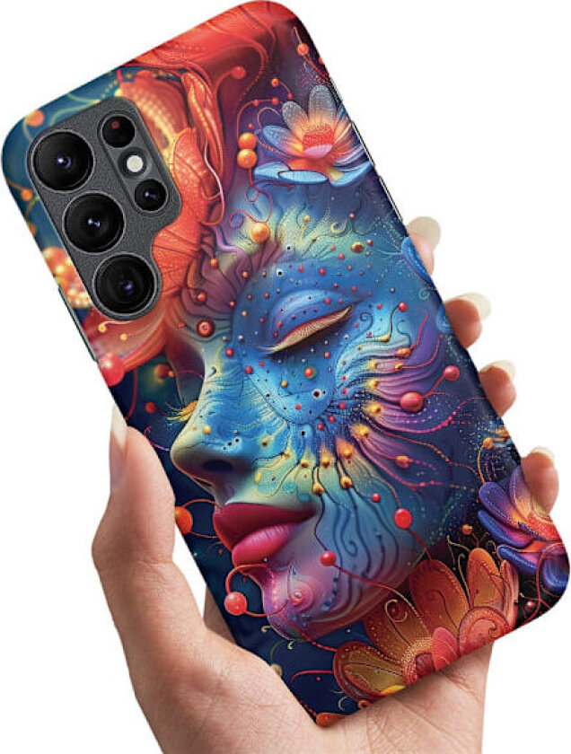 Samsung Galaxy S24 Ultra - Deksel/Mobildeksel Psychedelic