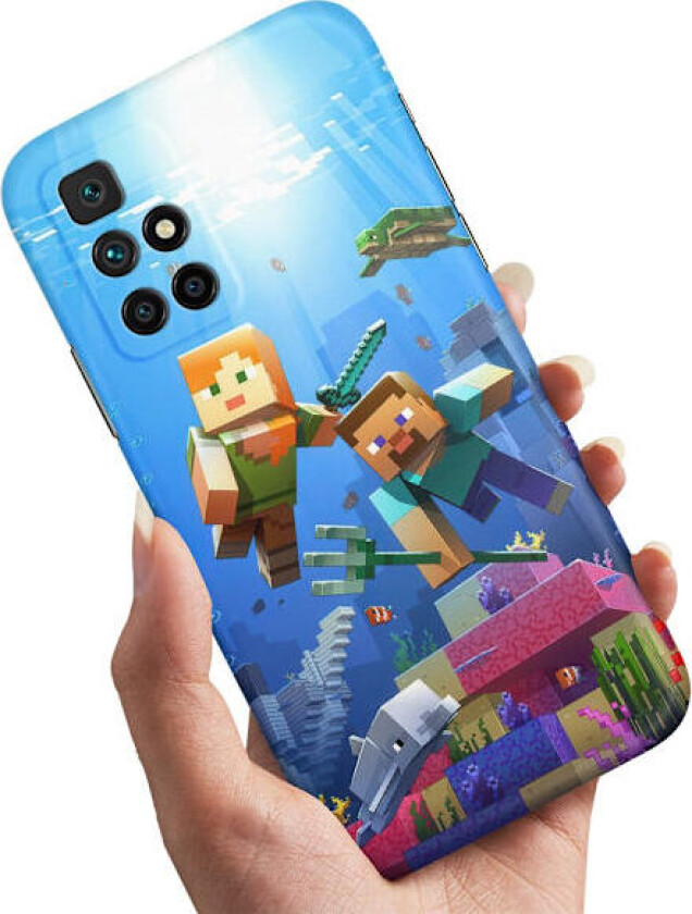 Xiaomi Redmi 10/2022 - Deksel/Mobildeksel Minecraft