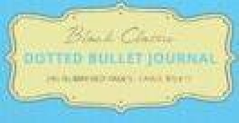 Large 8.5 x 11 Dotted Bullet Journal (Sky Blue #10) Hardcover - 245 Numbered Pages