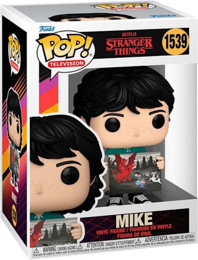 Stranger Things Mike Pop Figure - Samlerbart vinylleketøy