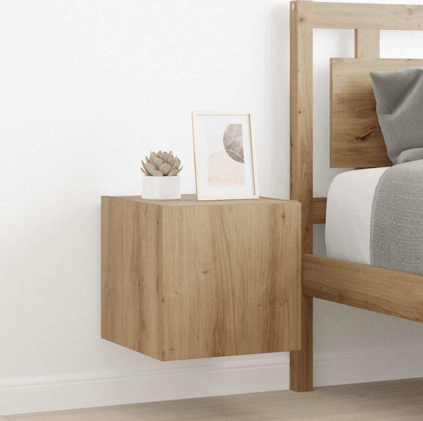 TV Veggskap Kunstnerisk Eik 30,5 x 35 x 30 cm Konstruert tre