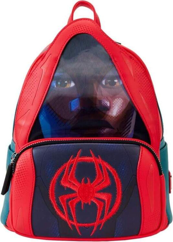 Miles Morales hettegenser ryggsekk, 26 cm, Marvel Spider-Verse Design