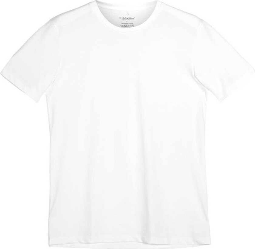 Cotton T-Shirt Men White M pr