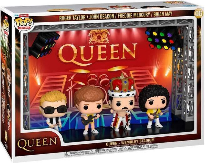 POP Figure Moments Deluxe Queen Wembley Stadium samleobjekt