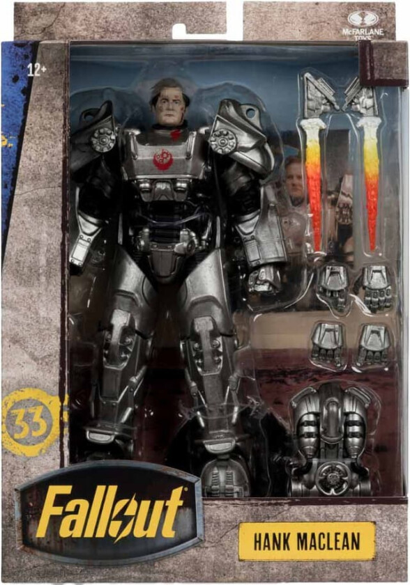 Fallout actionfigur (Hank Maclean)