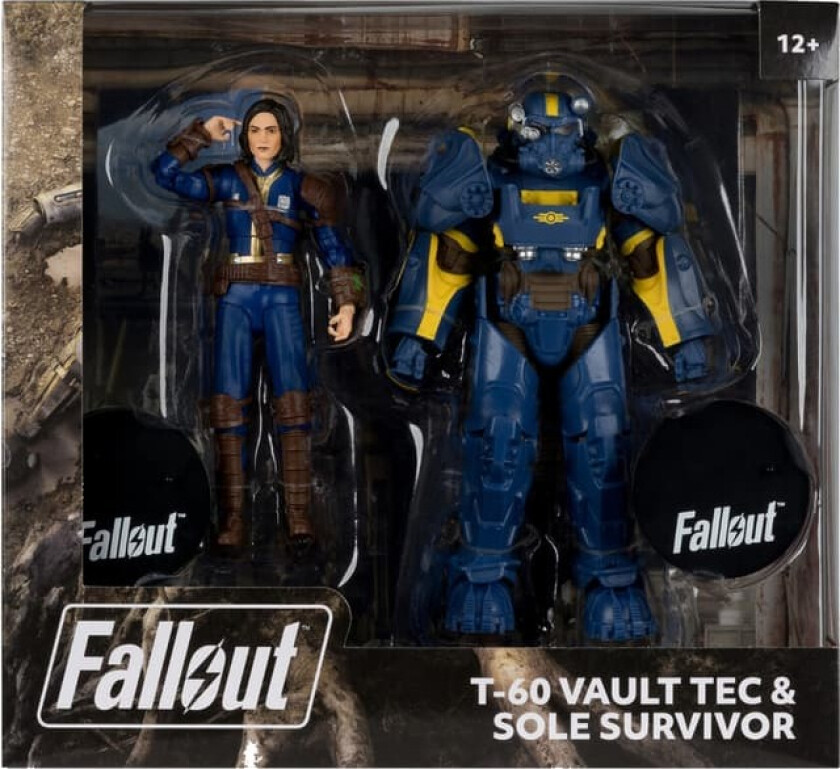 Fallout actionfigur (Vault Tec and Sole Survivor)