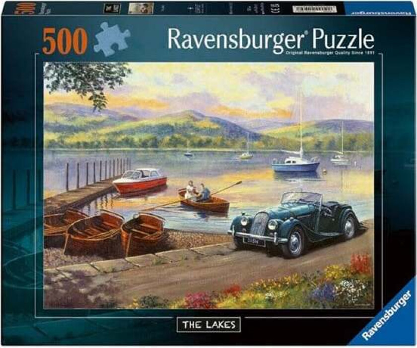 Jigsaw Puzzle The Lakes - 500 pcs. Gulv