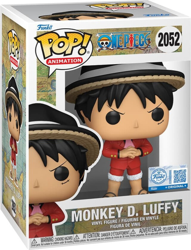 POP Animation One Piece actionfigur (Monkey D Luffy)