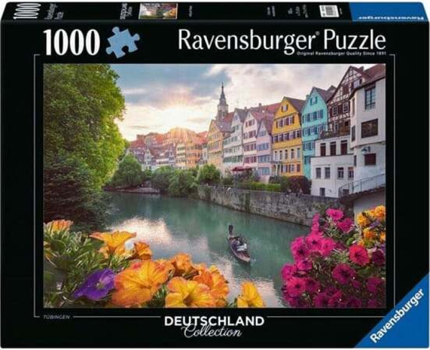 Jigsaw Puzzle Trip to Tubingen - 1000 pcs. Gulv