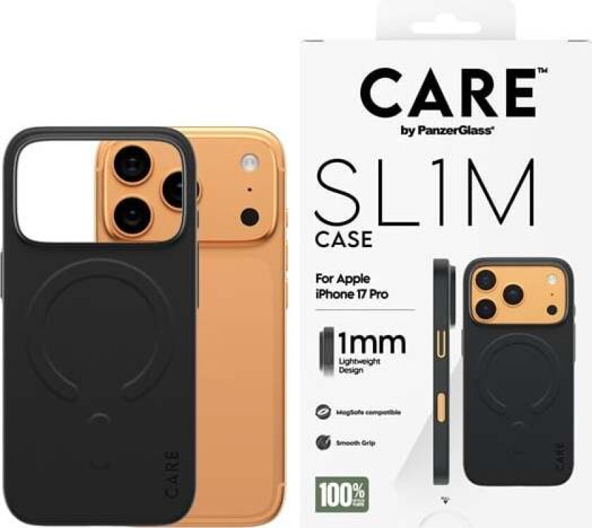 SL1M Case Black w. MagSafe iPhone 17 Pro
