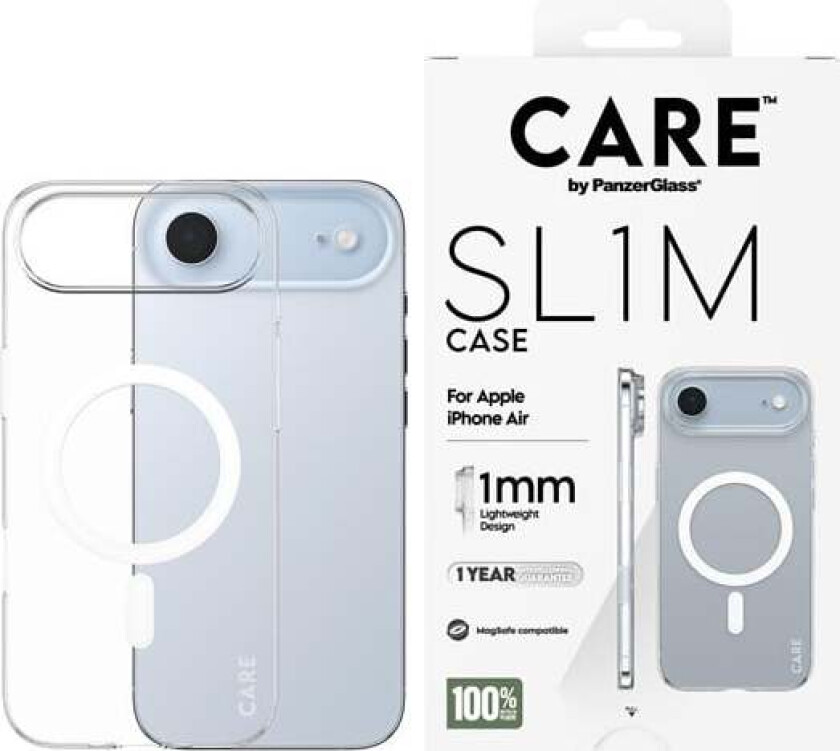 SL1M Case Transparent w. MagSafe iPhone Air
