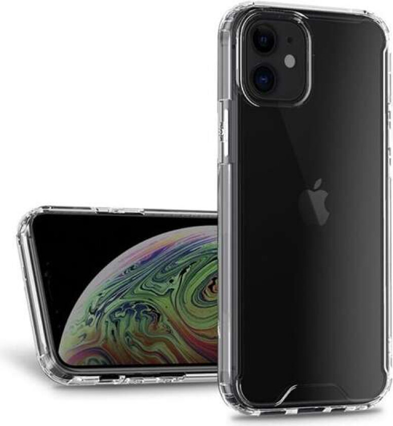 Klar hjørnedeksel for Samsung Galaxy S25 Edge - gjennomsiktig