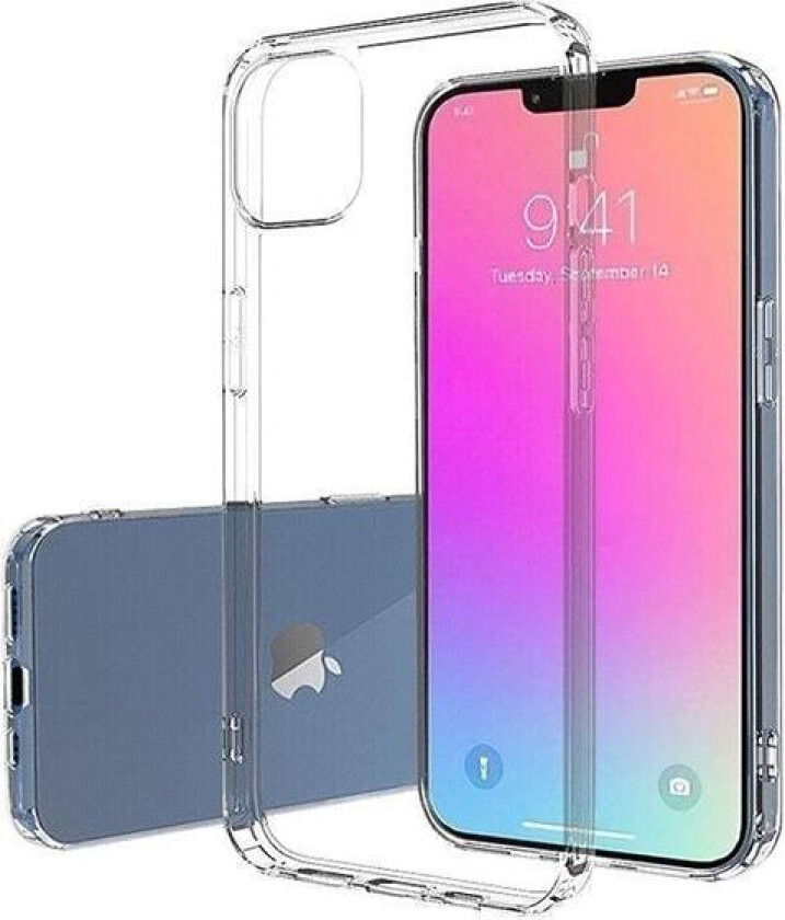 Ultraklart etui for Samsung Galaxy S24 FE - gjennomsiktig
