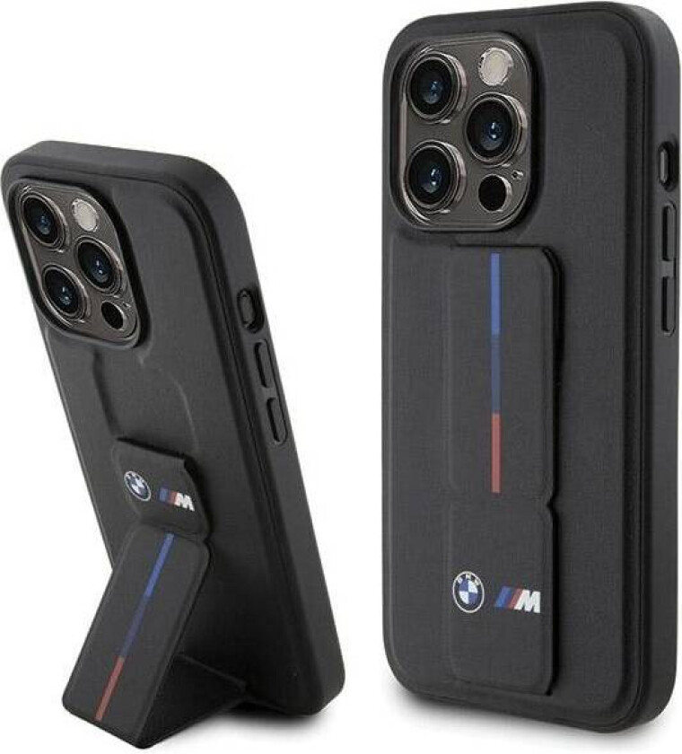 Grip Hot Stamp-etui for iPhone 15 Pro Max - svart