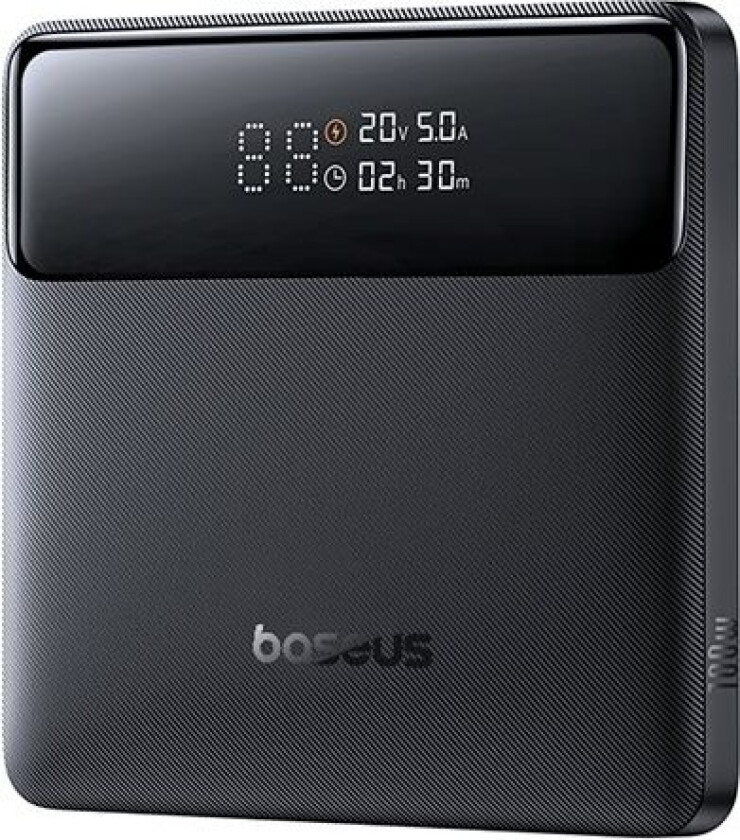 Blade H1 20000mAh 100W Powerbank med skjerm - svart