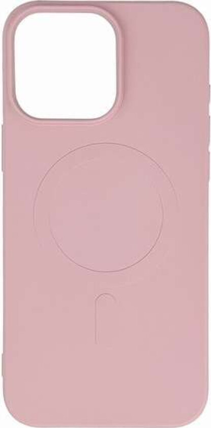 MagSafe-etui i flytende silikon for iPhone 16 Pro - lys rosa