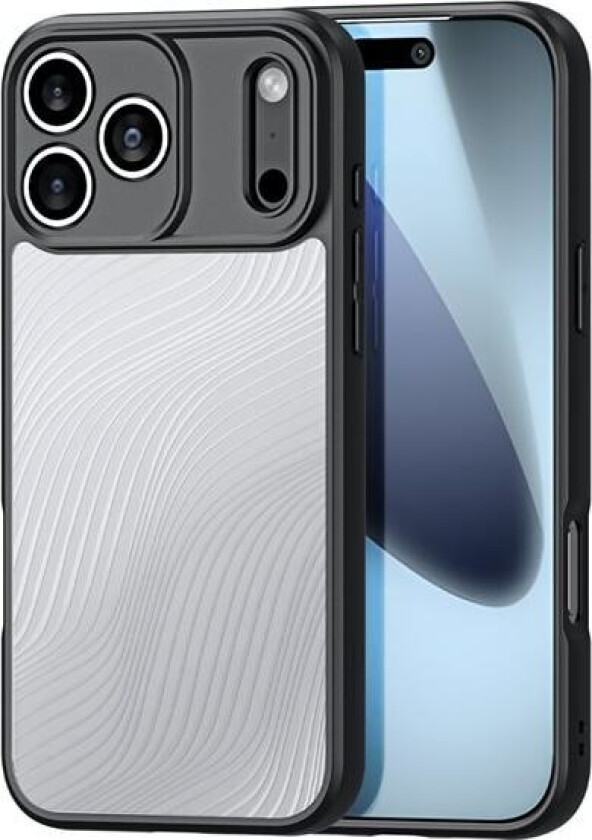 Aimo-etui for iPhone 17 Pro Max - Svart