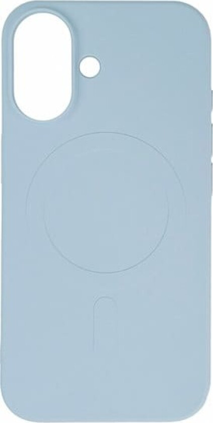 MagSafe-etui i flytende silikon for Samsung Galaxy S25 - Blå