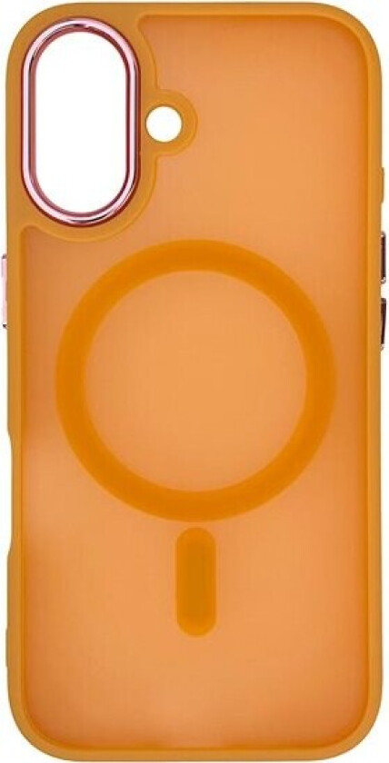 Magnetic Collection MagSafe iPhone 16-etui - oransje