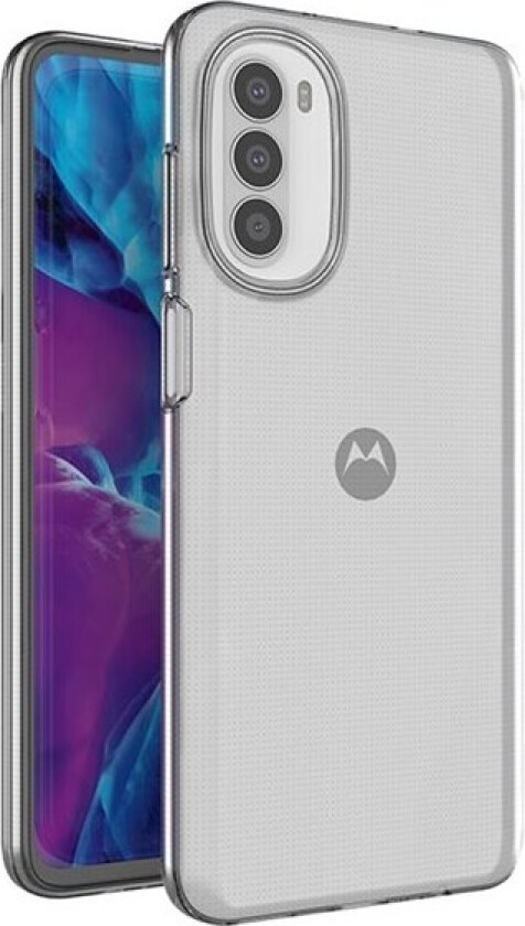 Ultra Clear 0,5 mm etui for Motorola Moto G82 5G / Moto G52 tynt deksel gjennomsiktig