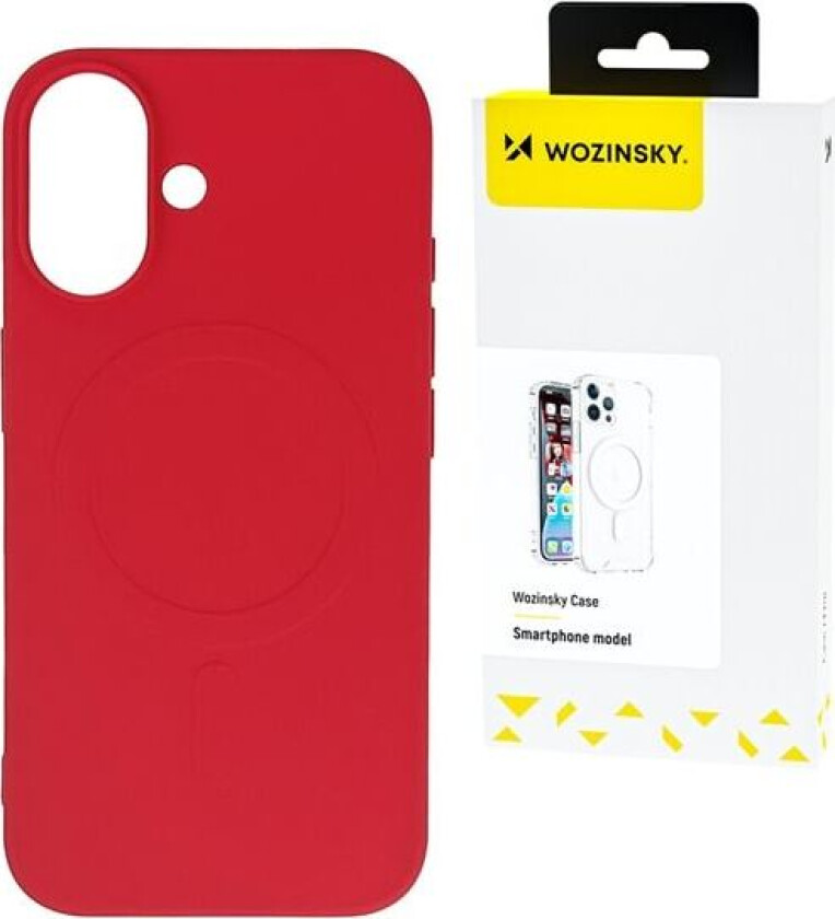 MagSafe-etui i flytende silikon for Samsung Galaxy S25 Ultra - Rød
