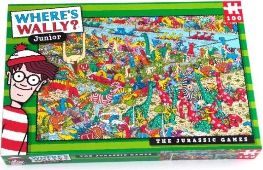 Where'S Wally Jurassic 100pc Puzzle