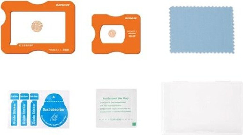 antireflekterende herdet film for Osmo Pocket 3