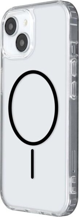 Tynt bakdeksel med MagSafe for iPhone 15 6,1" - Svart