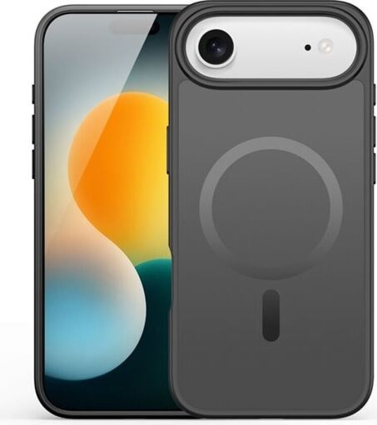 Yind iPhone 17 Air-etui kompatibelt med MagSafe - svart