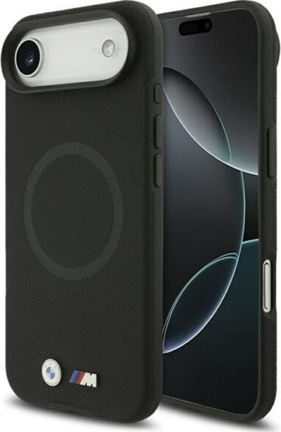 M FW MagSafe-etui med metallogo for iPhone Air - svart