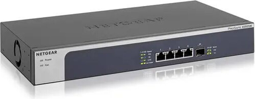 XS505M 5-port 5-speed Unmanaged Switch 10-Gigabit/Multi-Gigabit