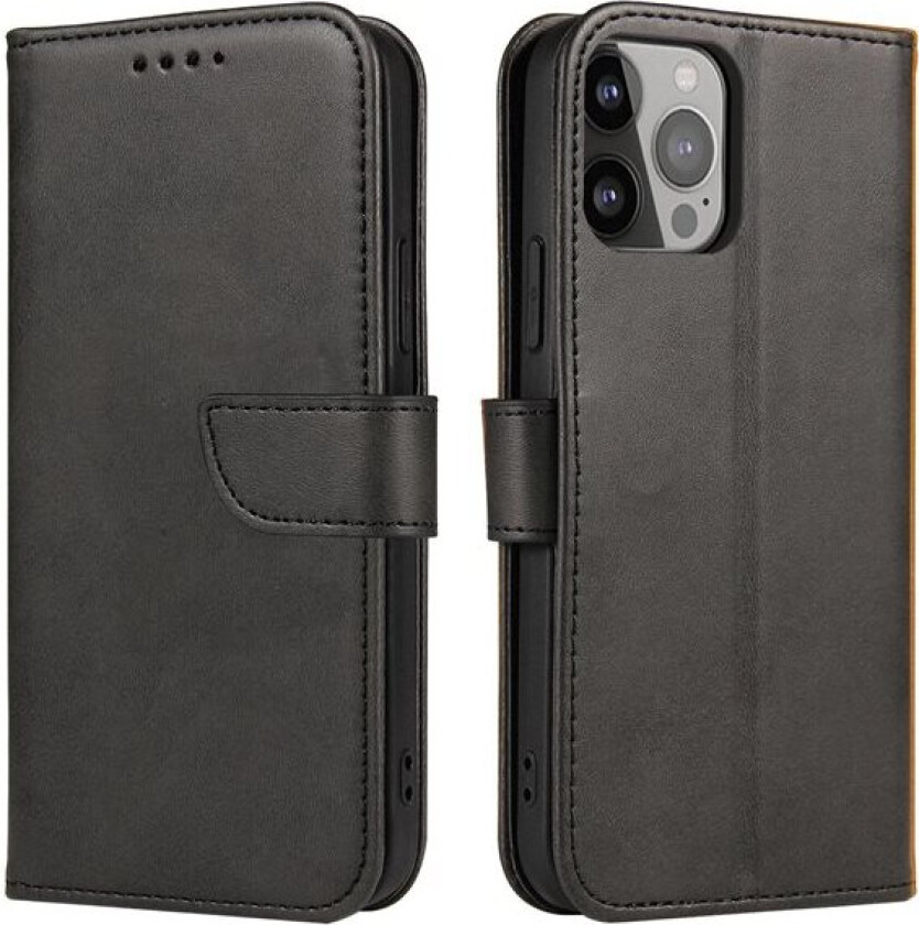 Magnet Etui med flip for Samsung Galaxy S24 FE - Svart