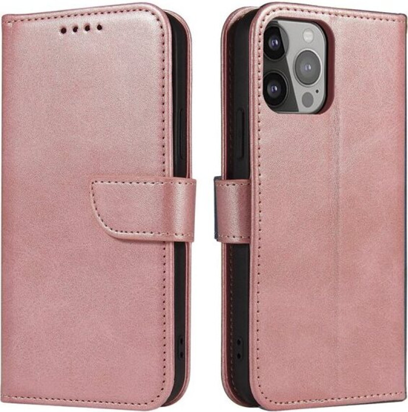 Magnet Etui med flip for Samsung Galaxy S25+ - Rosa